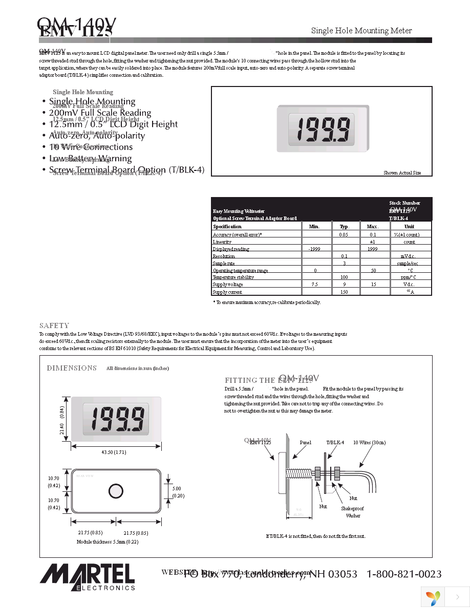 QM140V Page 1