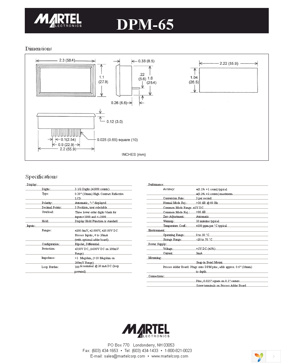 DPM65S Page 1