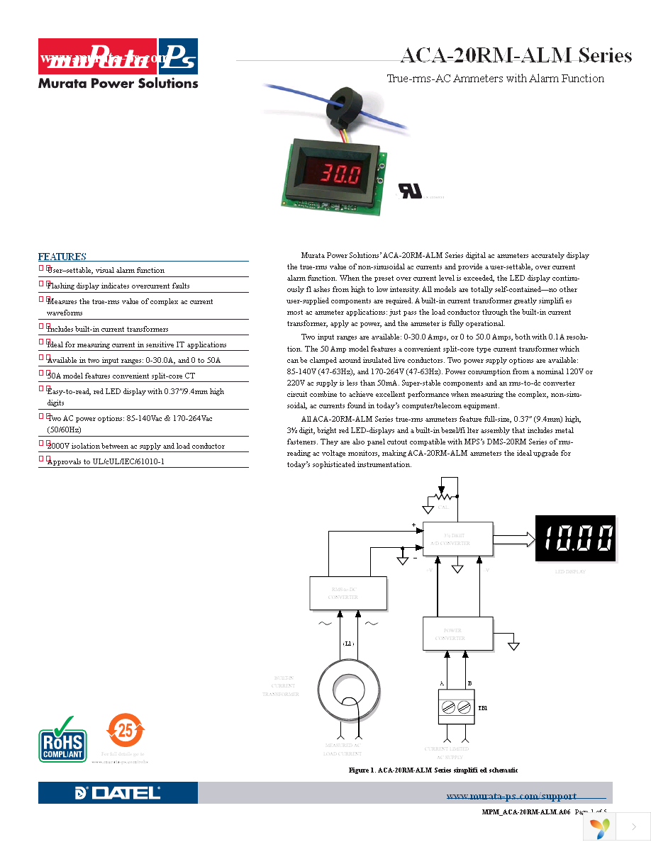 ACA-20RM-4-AC3-RL-ALM-C Page 1