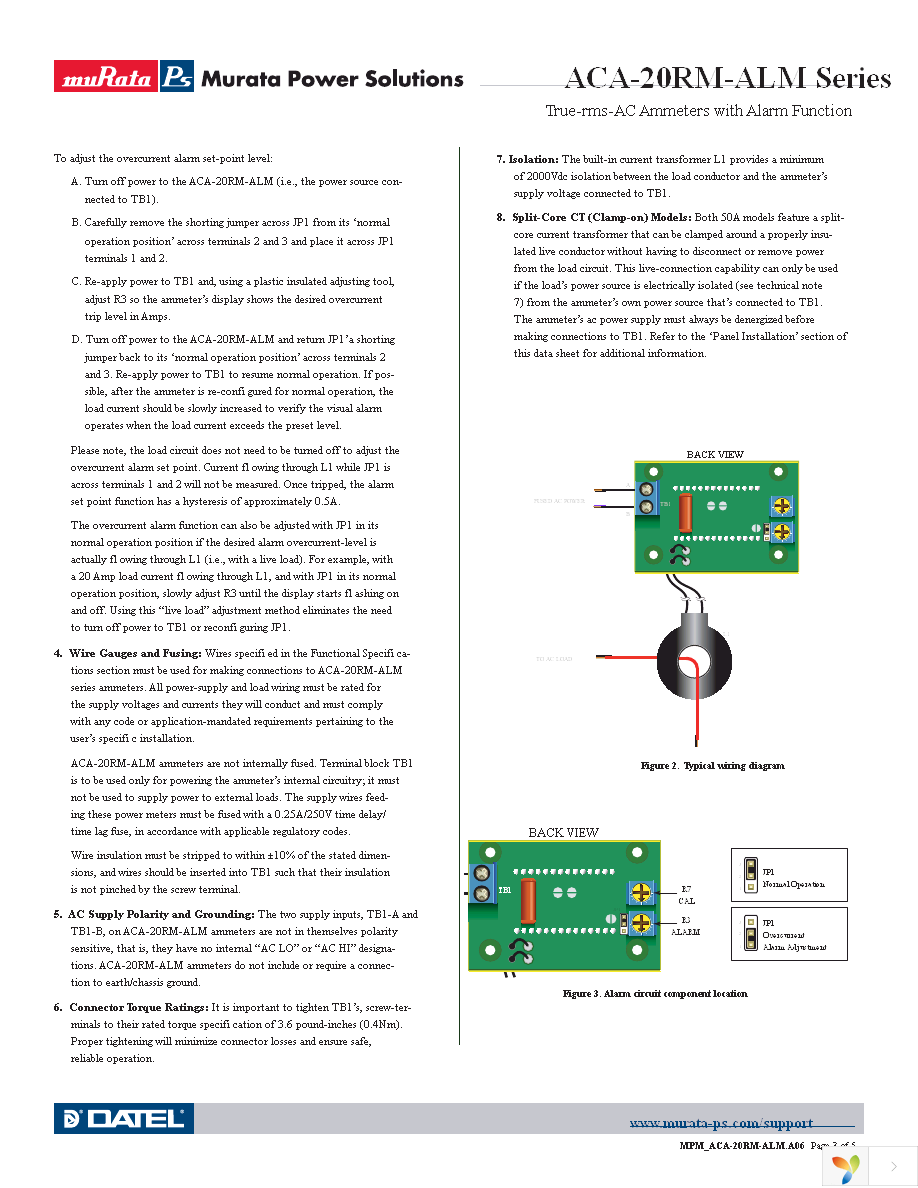 ACA-20RM-4-AC3-RL-ALM-C Page 3