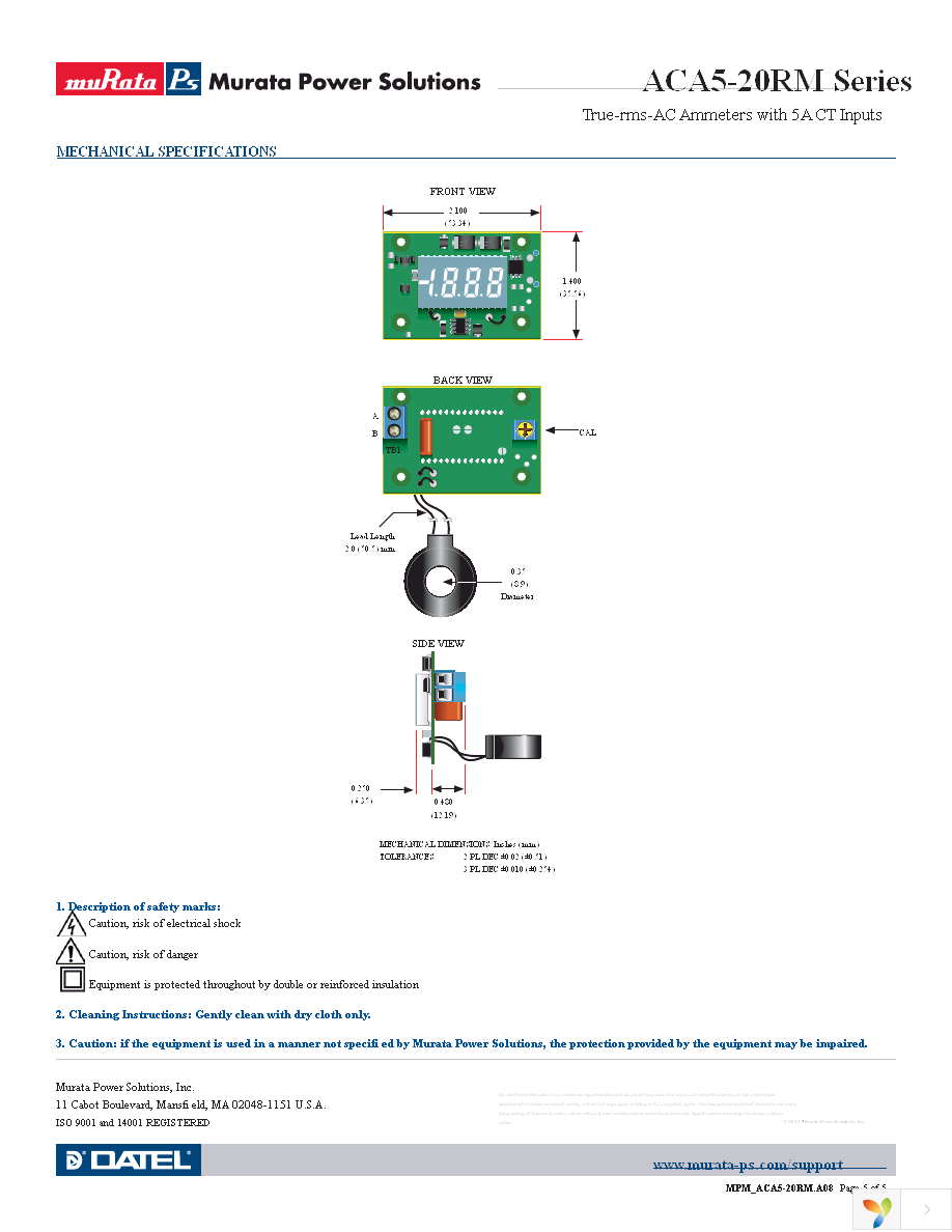 ACA5-20RM-3-AC3-RL-C Page 5