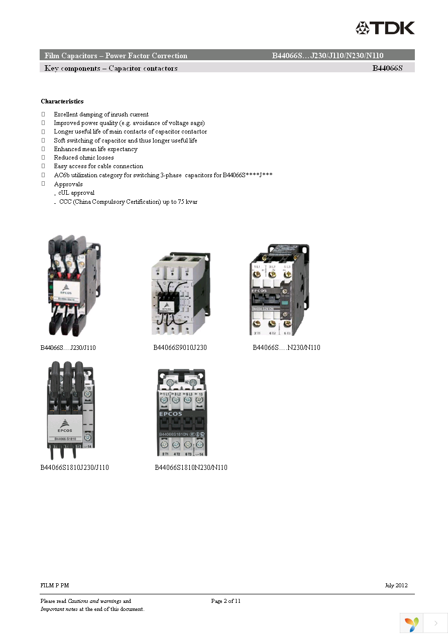 B44066S5010J230 Page 2