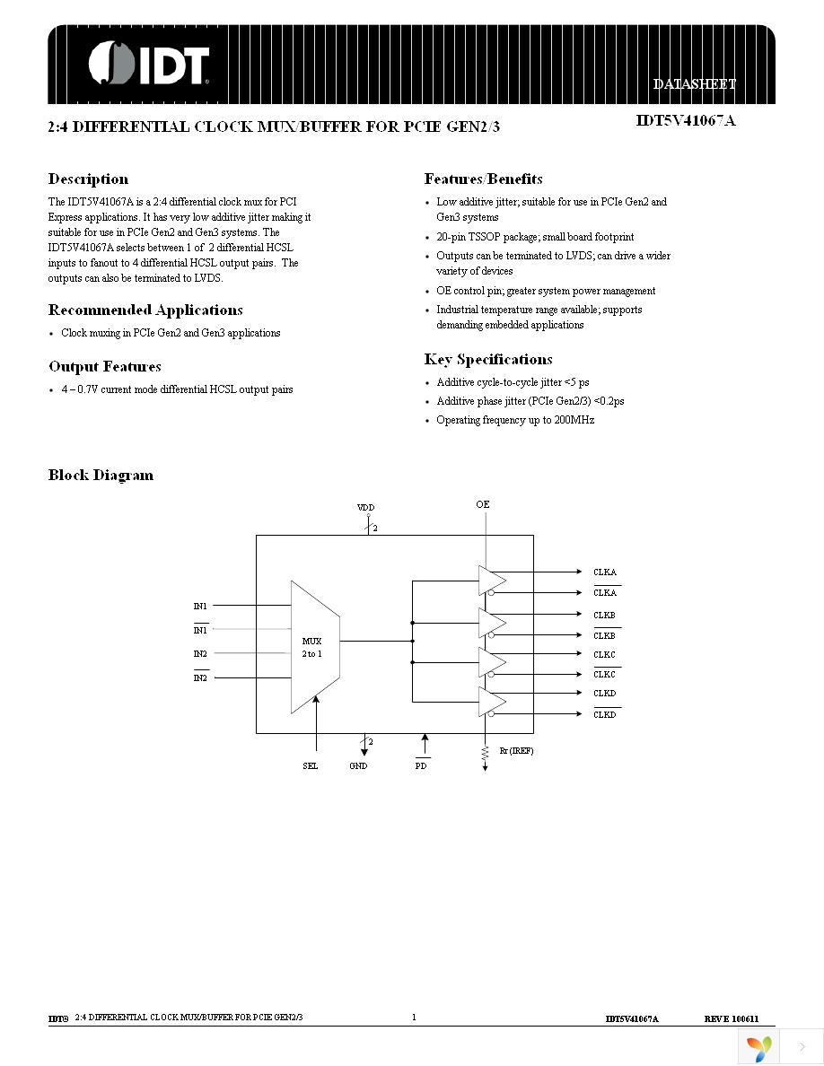 5V41067APGG Page 1