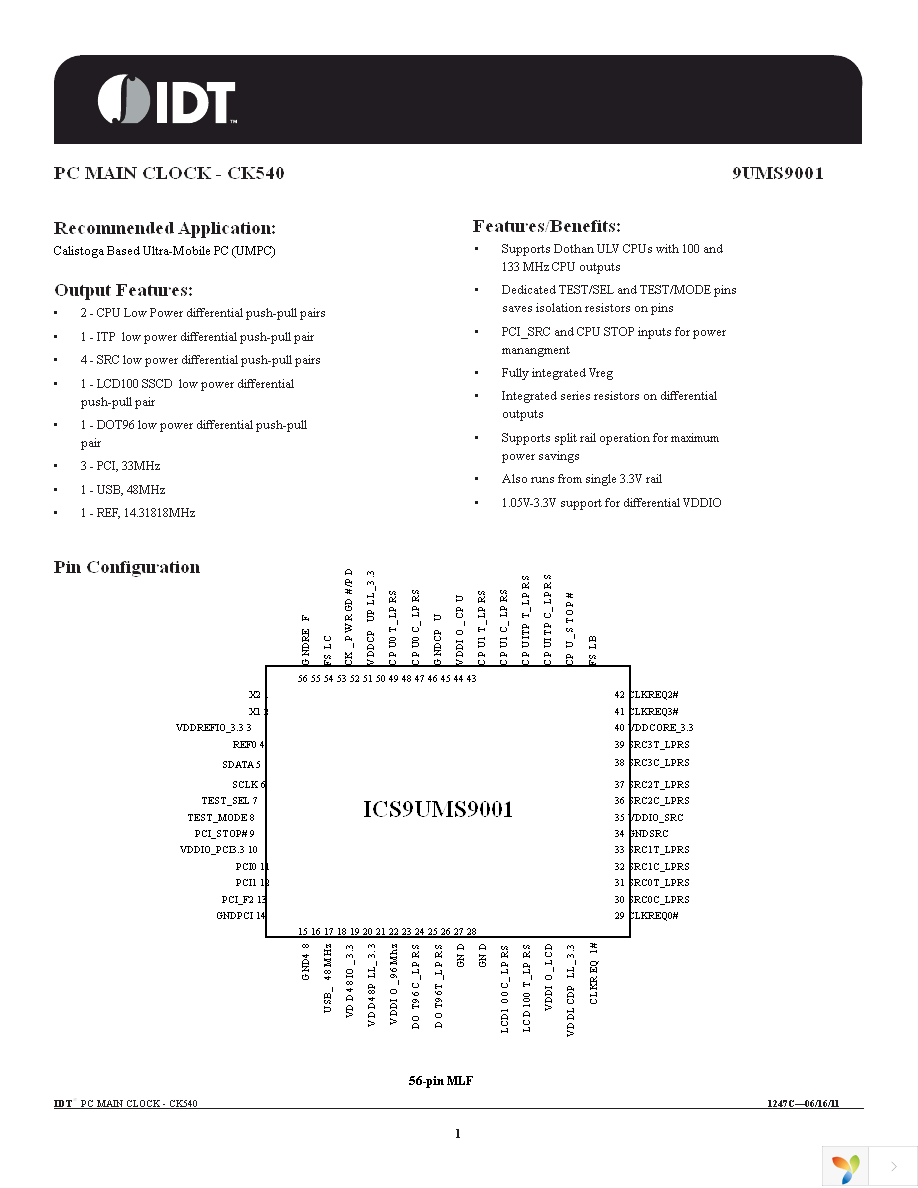 9UMS9001AKLF Page 1