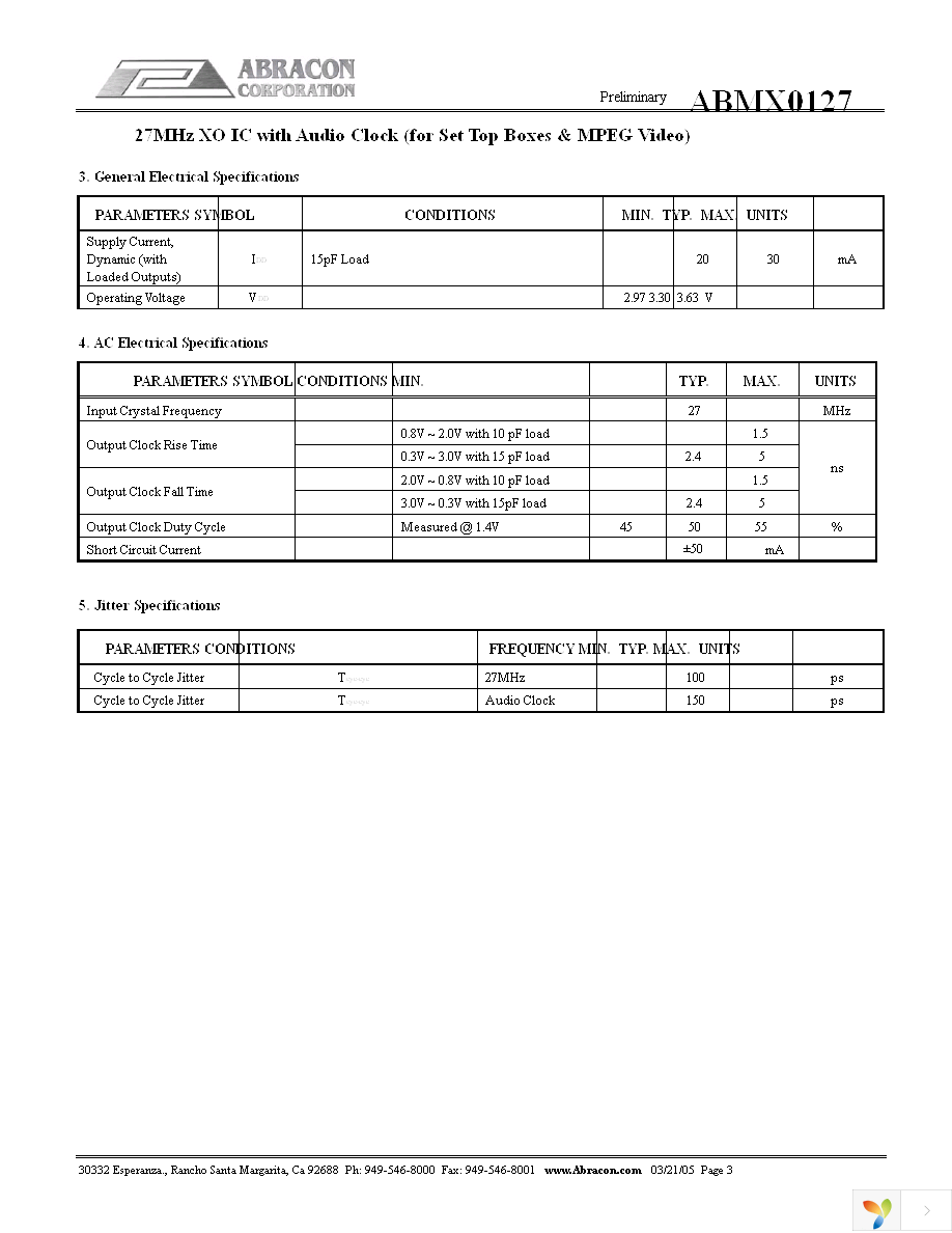 ABMX0127SC Page 3