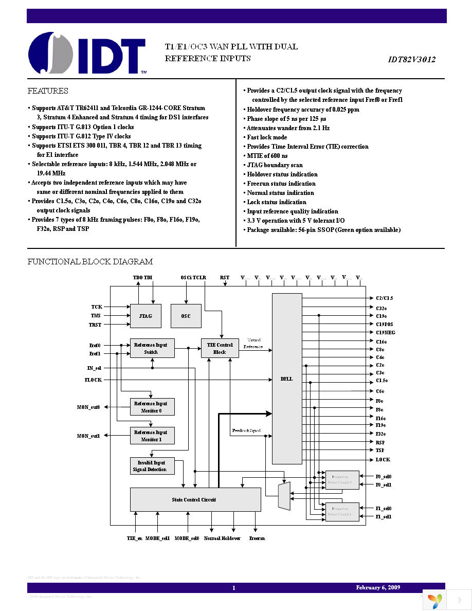 82V3012PVG Page 1