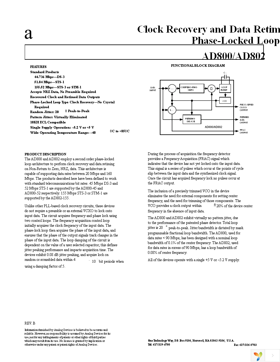 AD800-52BRZ Page 1