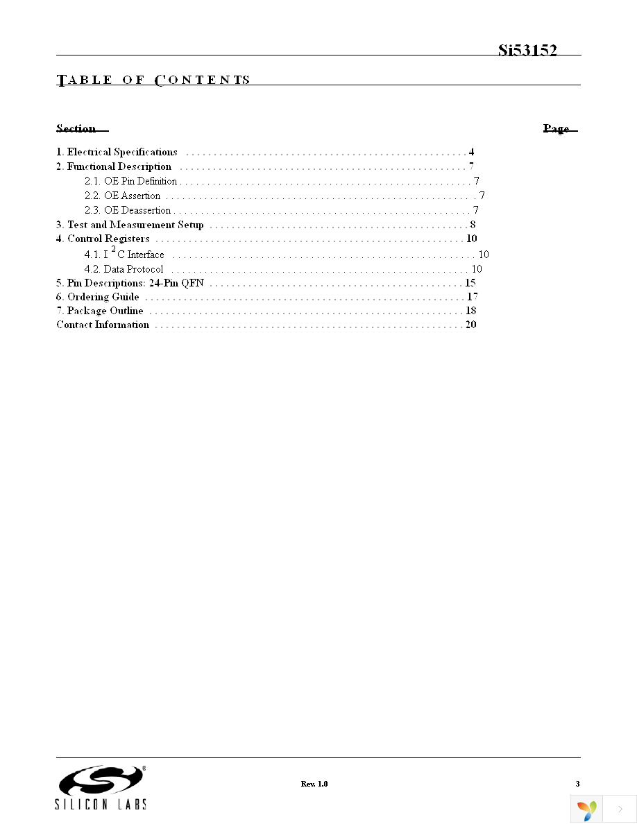 SI53152-A01AGM Page 3