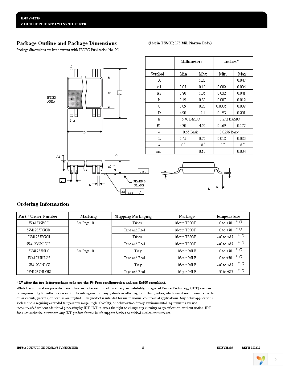 5V41235NLG8 Page 13