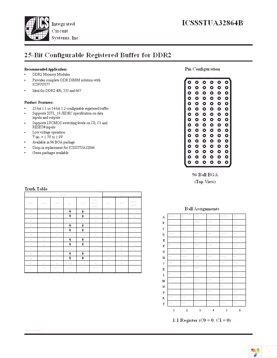 97ULP844AHLFT Page 1