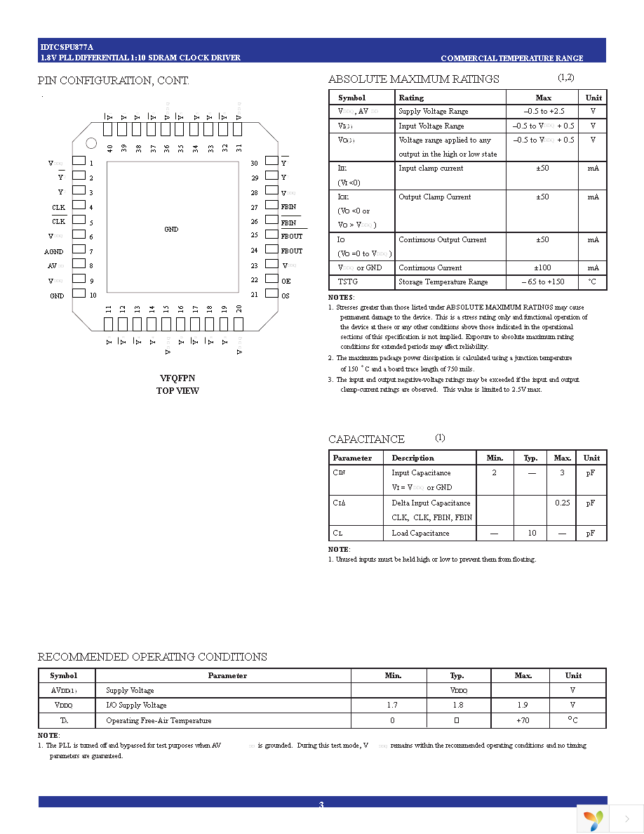 CSPU877ANLG8 Page 3