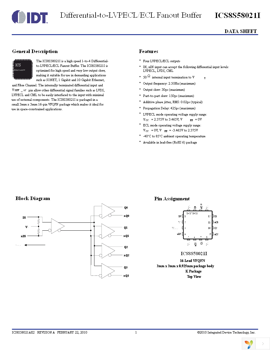 8S58021AKILFT Page 1