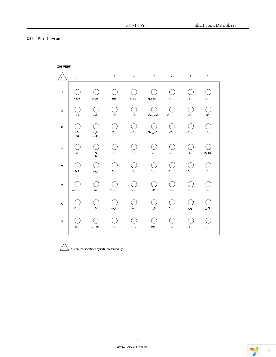 ZL30136GGG Page 6