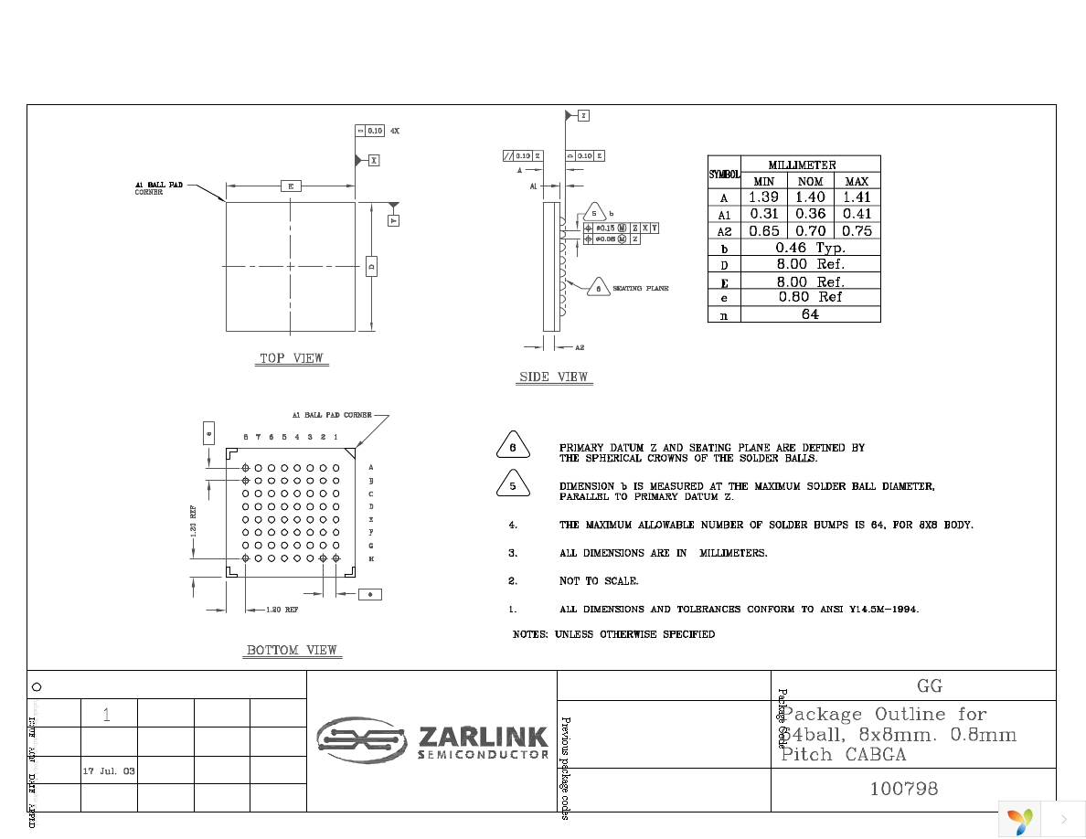 ZL30415GGF Page 22