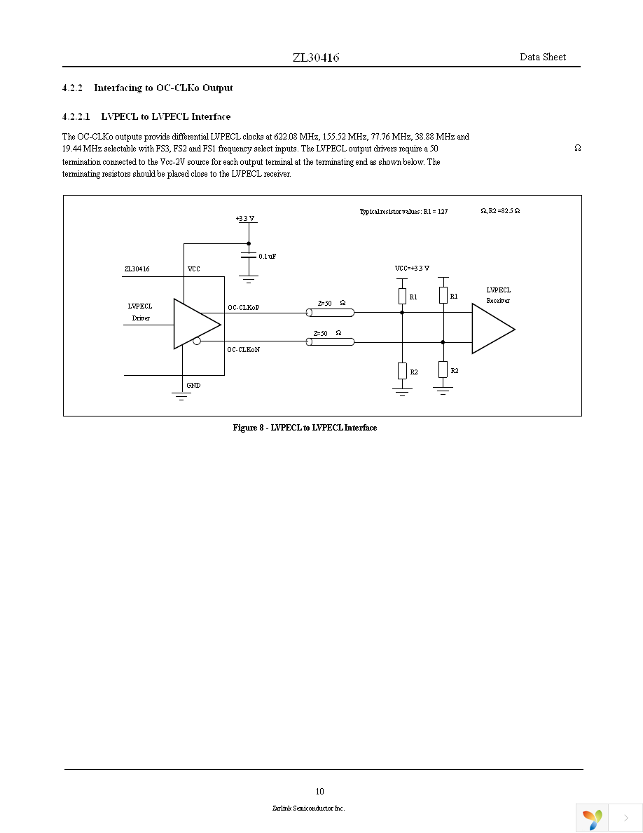 ZL30416GGG Page 10