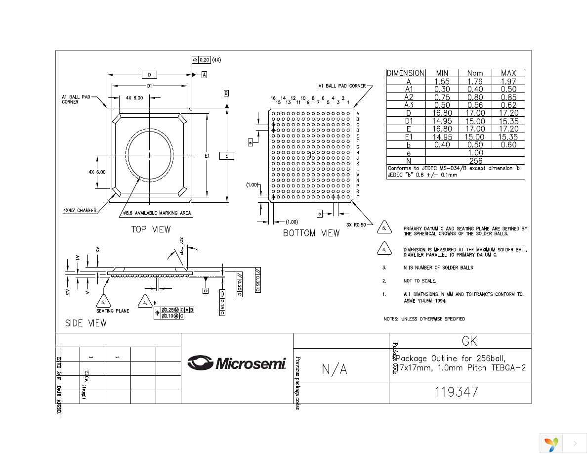 ZL30320GKG Page 4