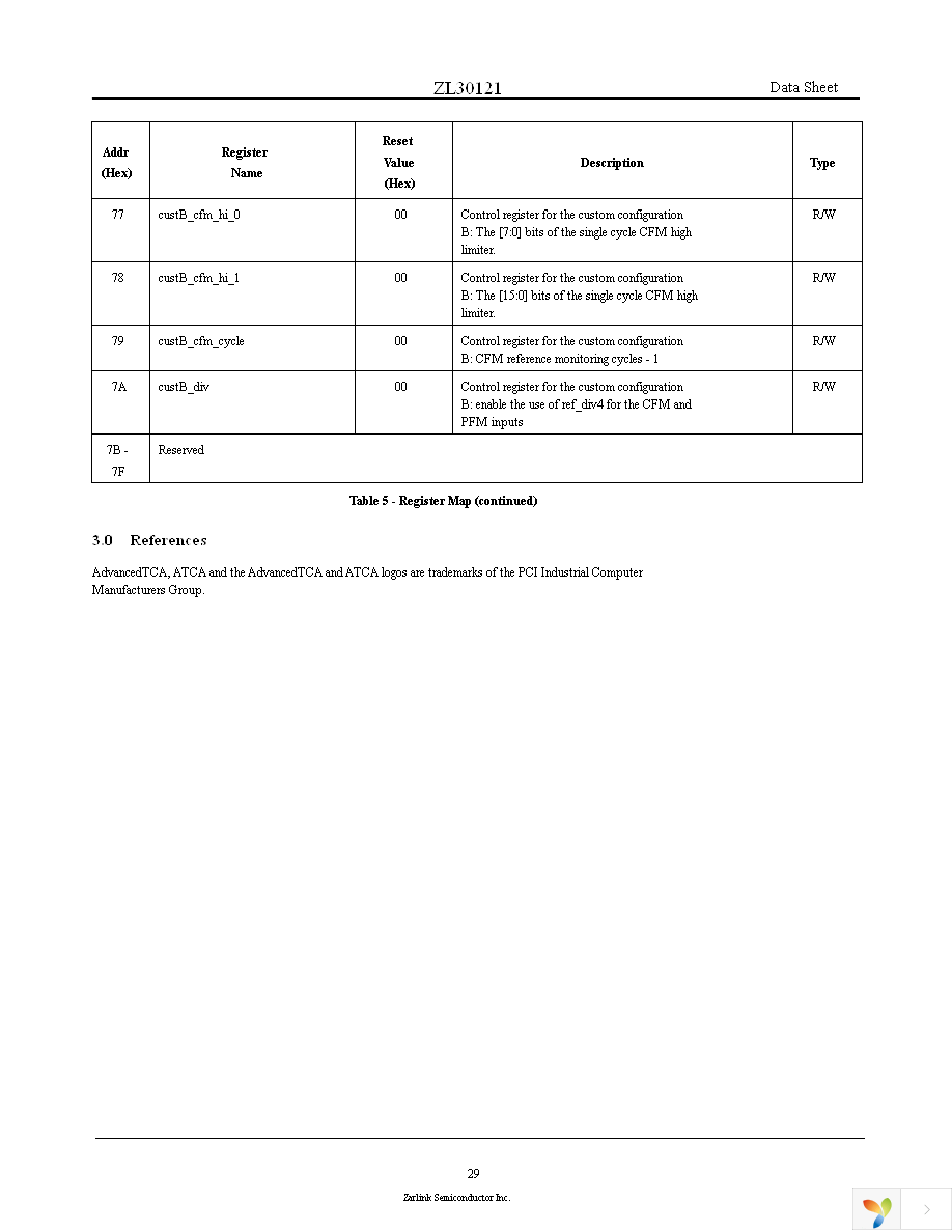 ZL30121GGG2V2 Page 29