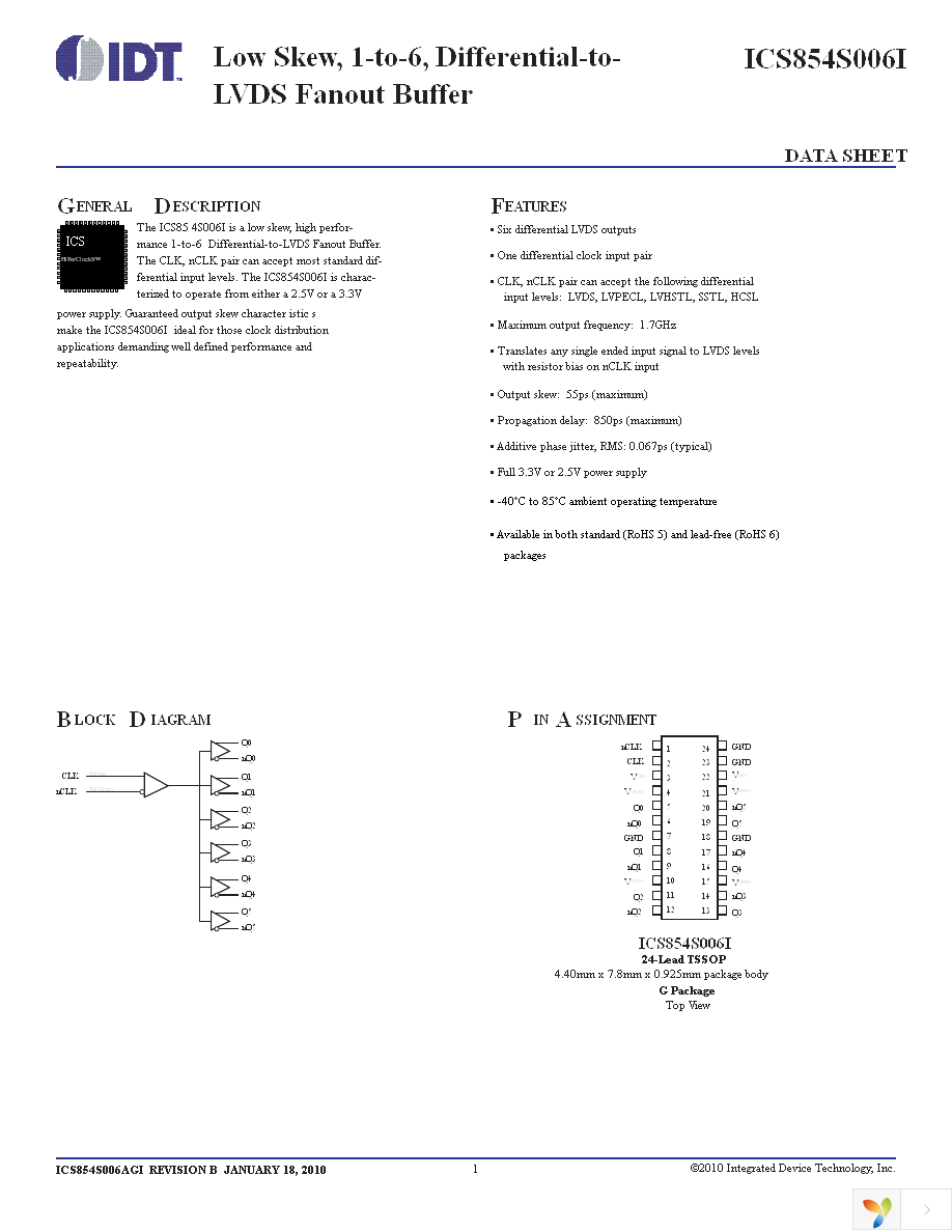 854S006AGILF Page 1