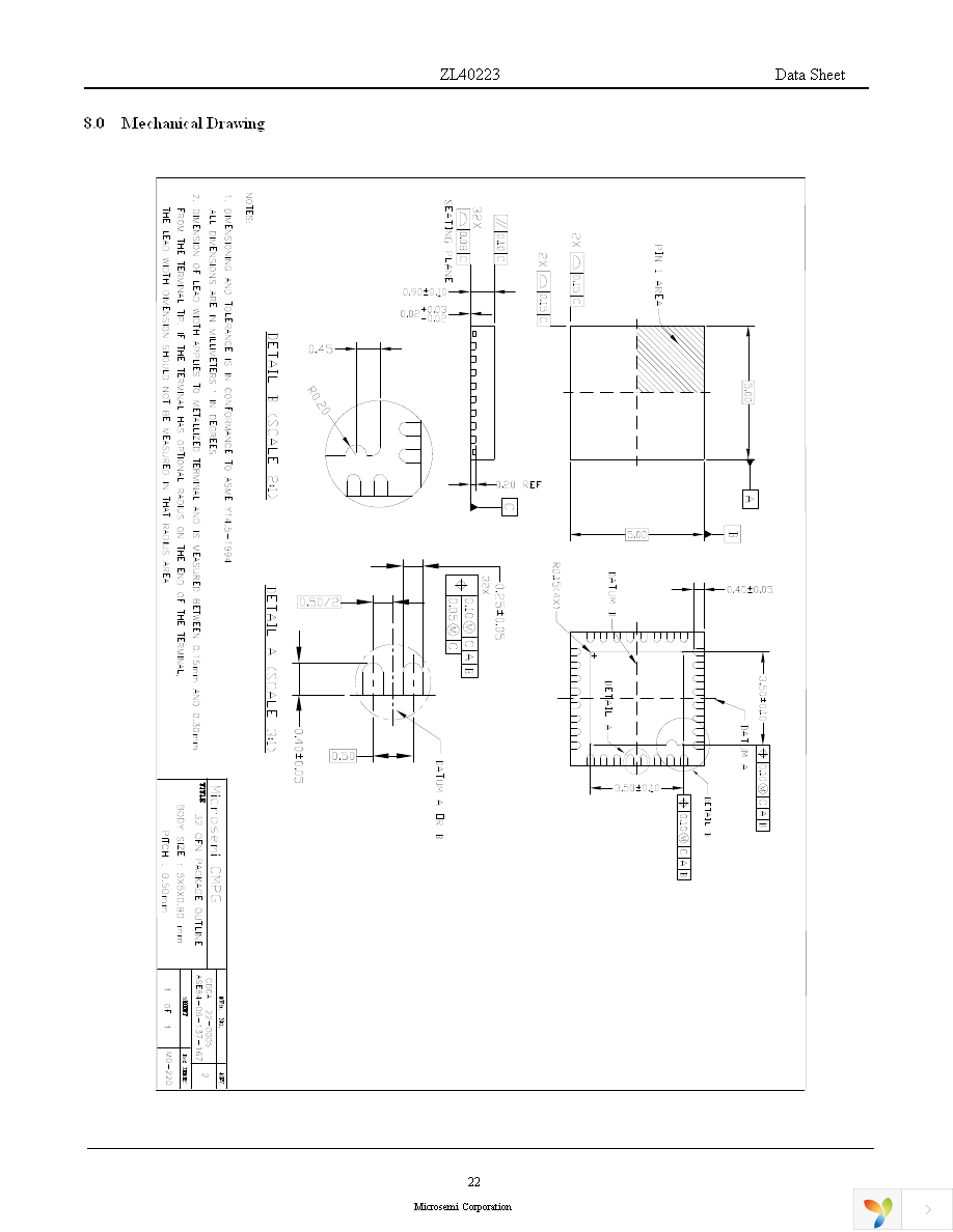 ZL40223LDG1 Page 22