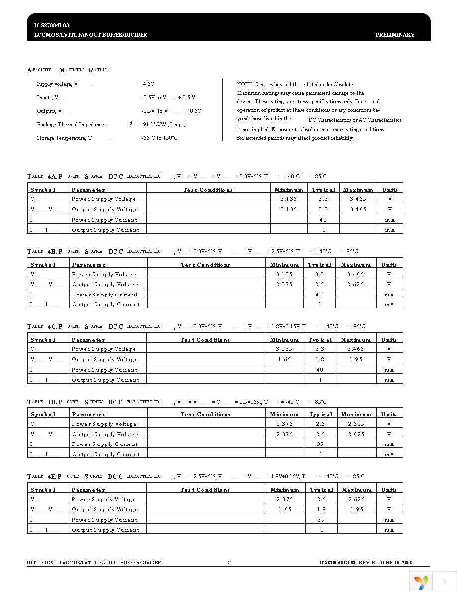 87004BGI-03LF Page 3