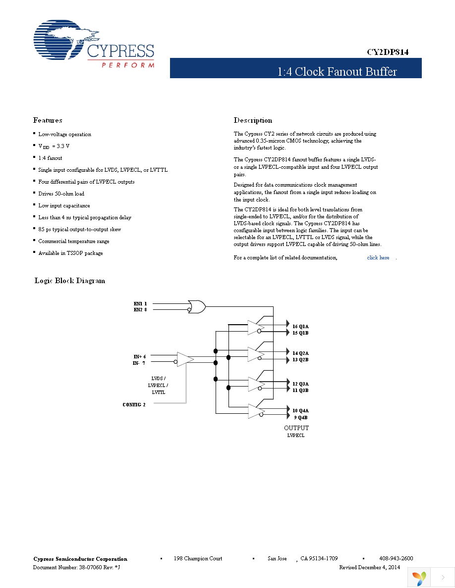 CY2DP814ZXC Page 1