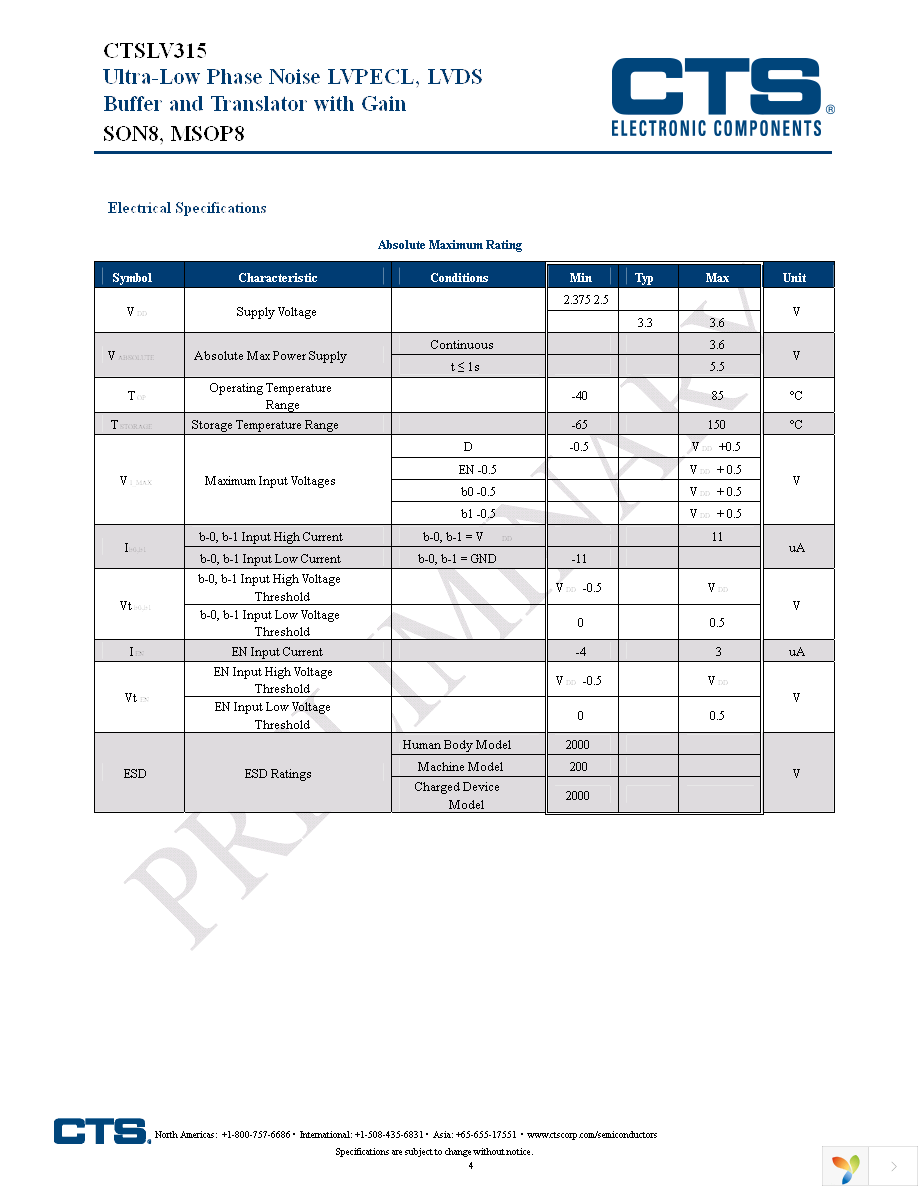 CTSLV315TG Page 4