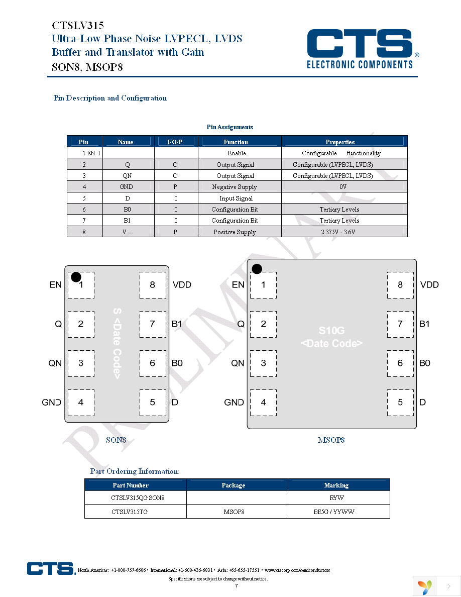 CTSLV315TG Page 7