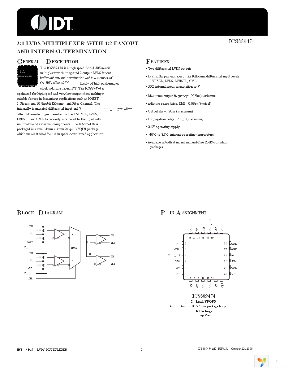 889474AKLFT Page 1