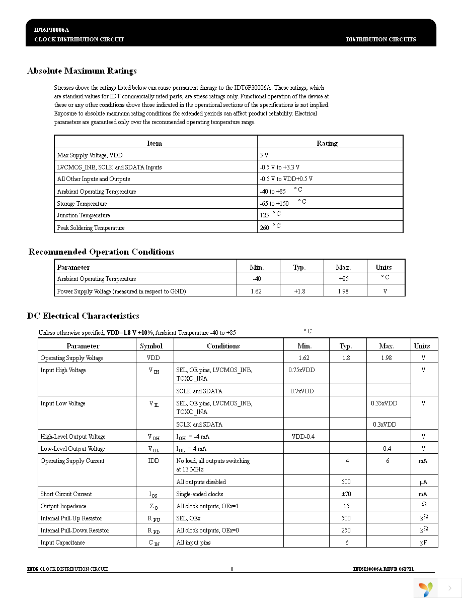 6P30006ANLGI8 Page 8