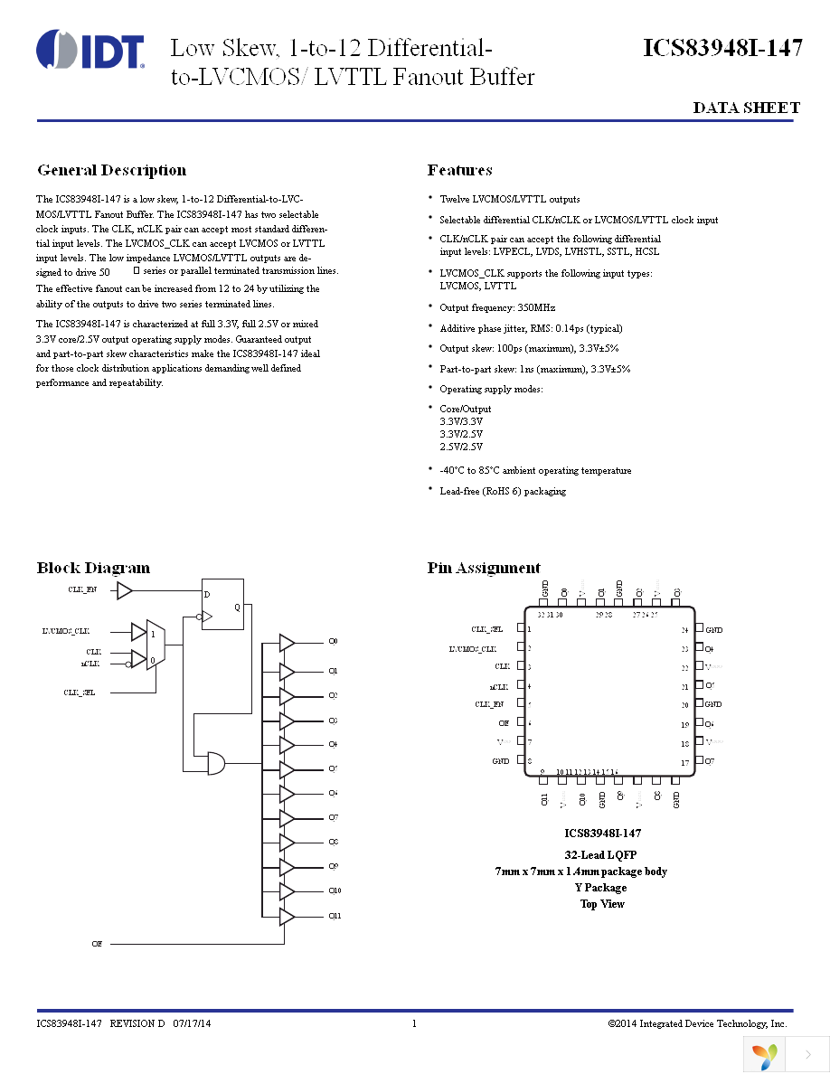 83948AYI-147LFT Page 1