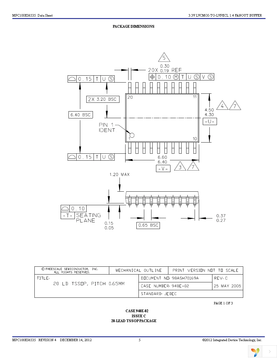 MC100ES6535EJR2 Page 5