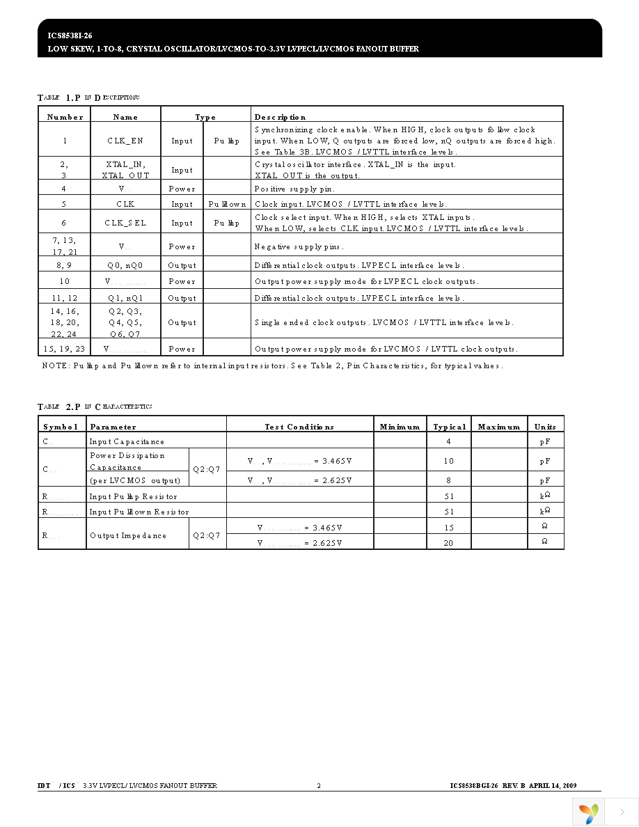 8538BGI-26LFT Page 2