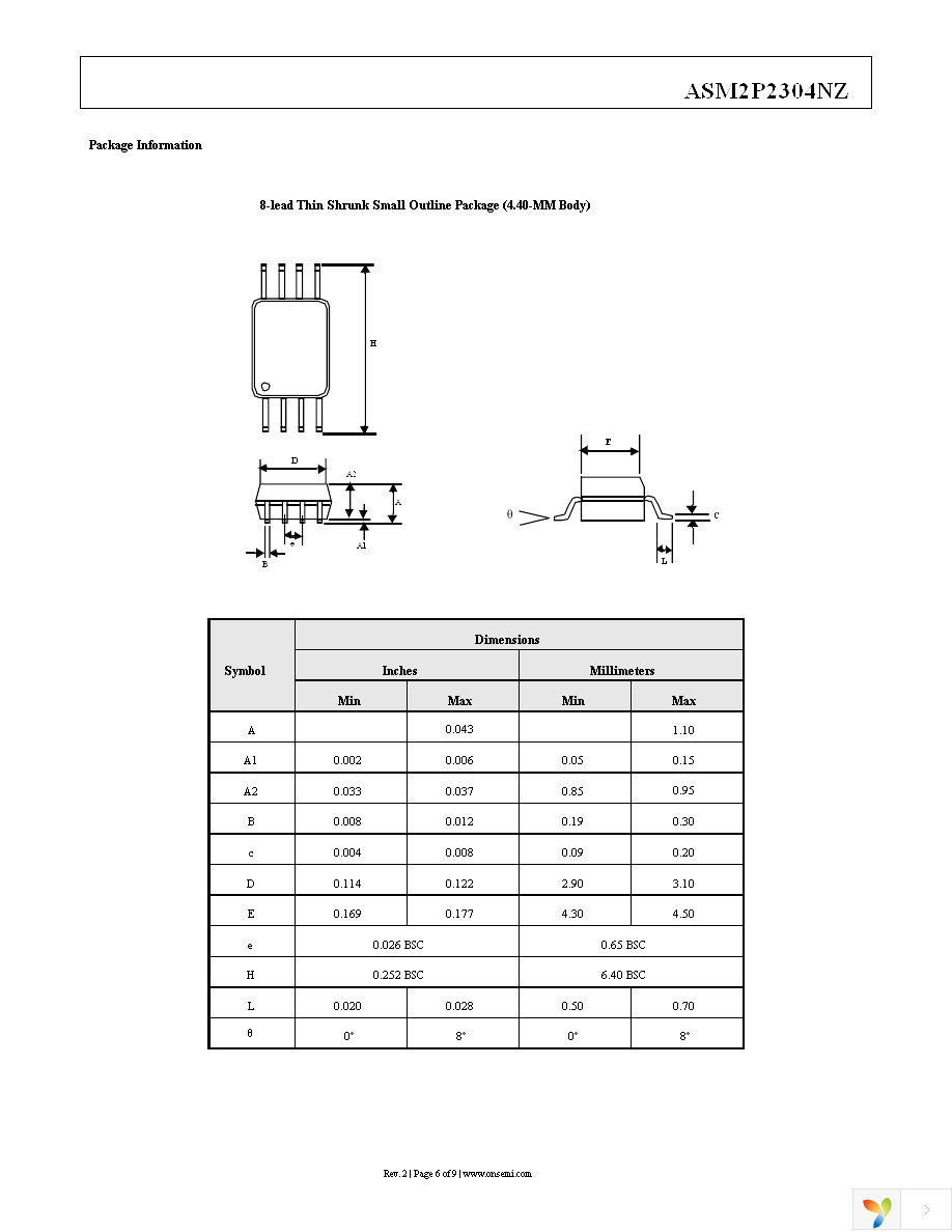 P2P2304NZF-08SR Page 6