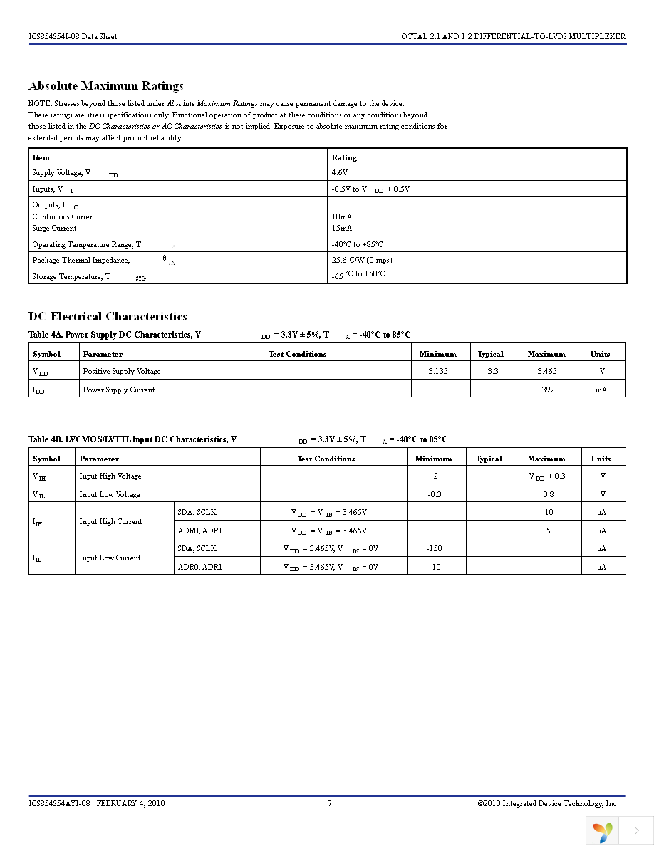 854S54AYI-08LFT Page 7