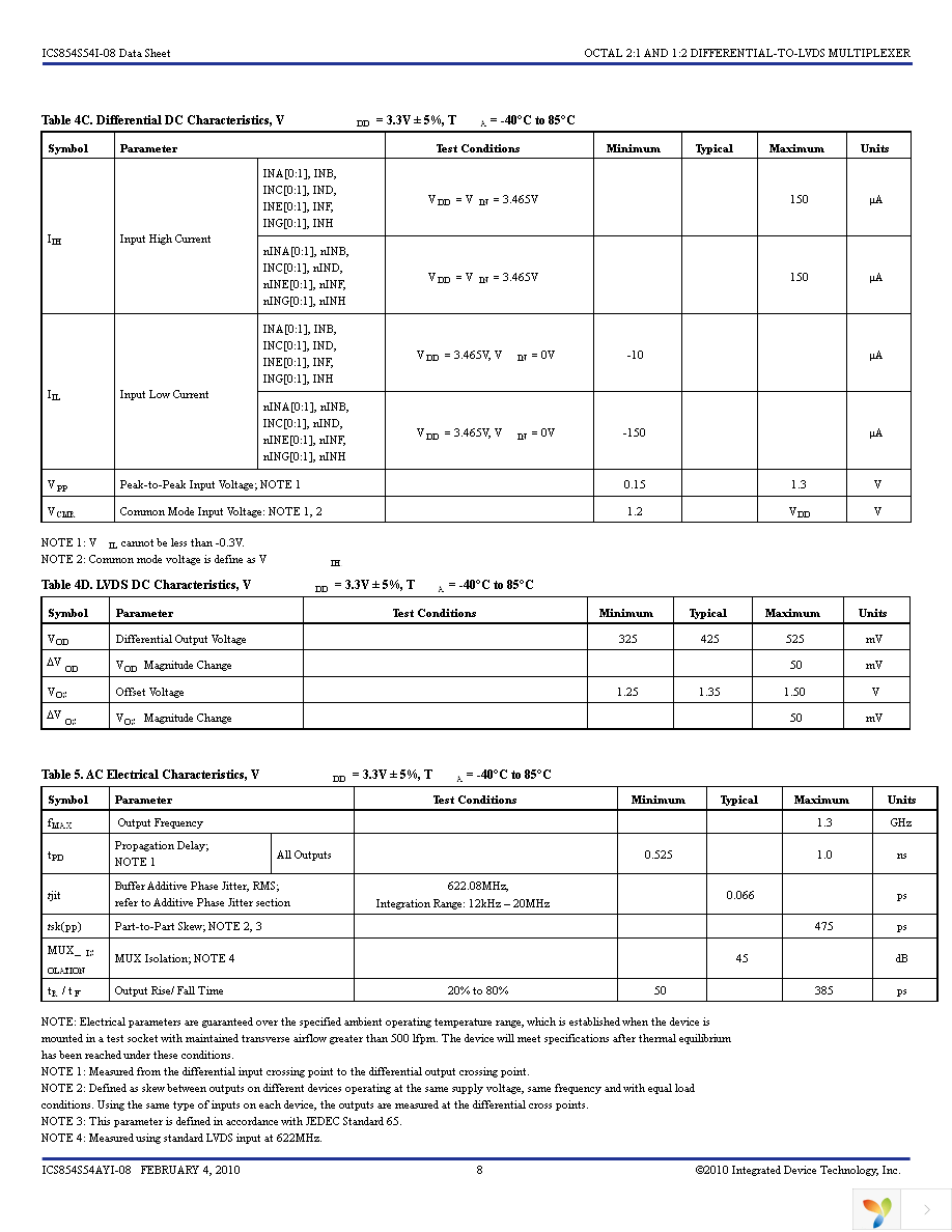 854S54AYI-08LFT Page 8