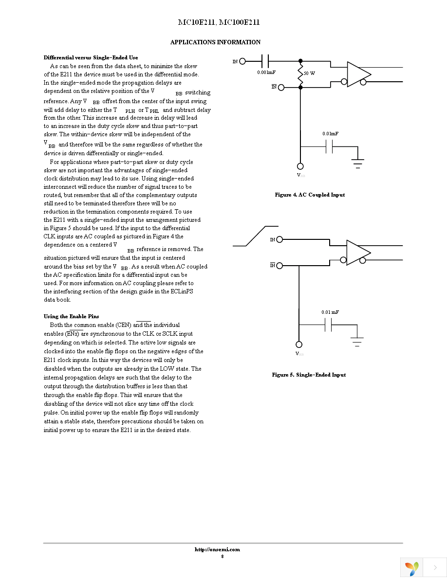 MC100E211FNR2G Page 8