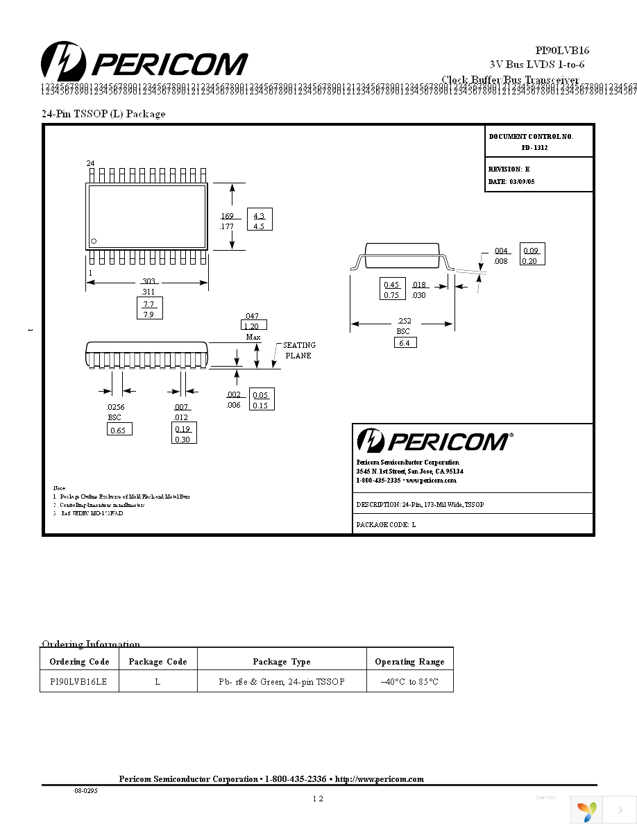 PI90LVB16L Page 12