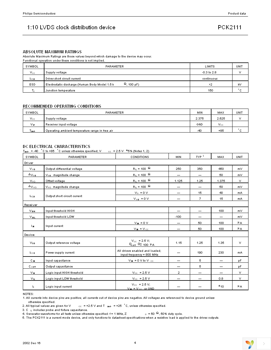 PCK2111BD,118 Page 4