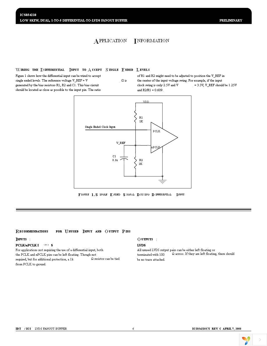 ICS854210CYLF Page 6