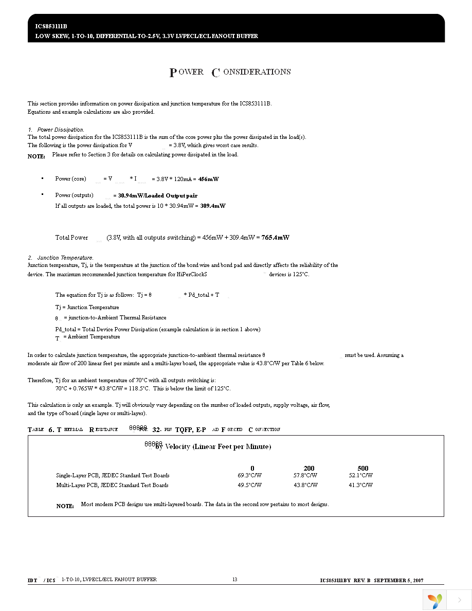 ICS853111BYLF Page 13