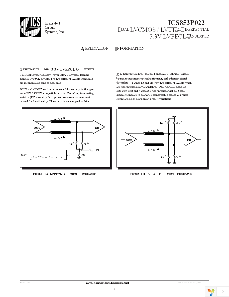 ICS853P022AGLFT Page 6