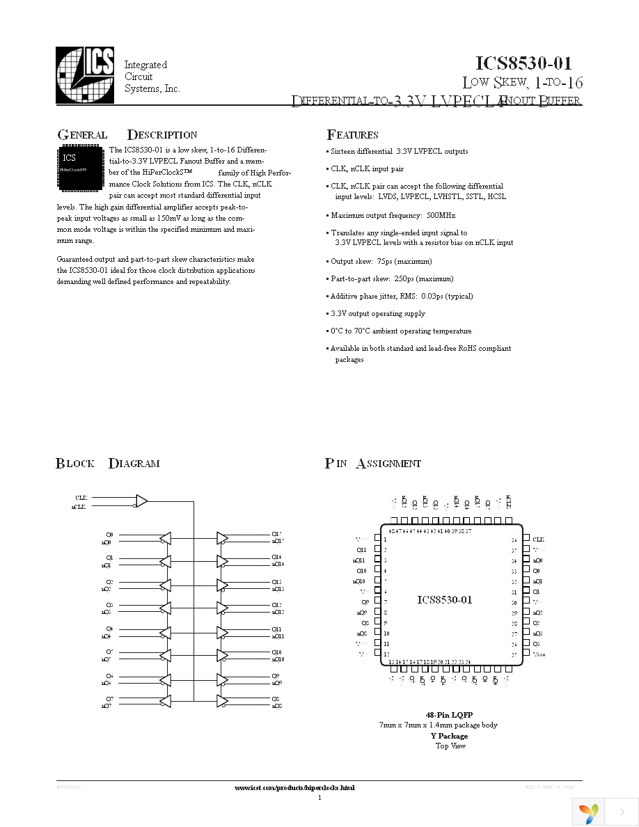 8530DY-01LF Page 1