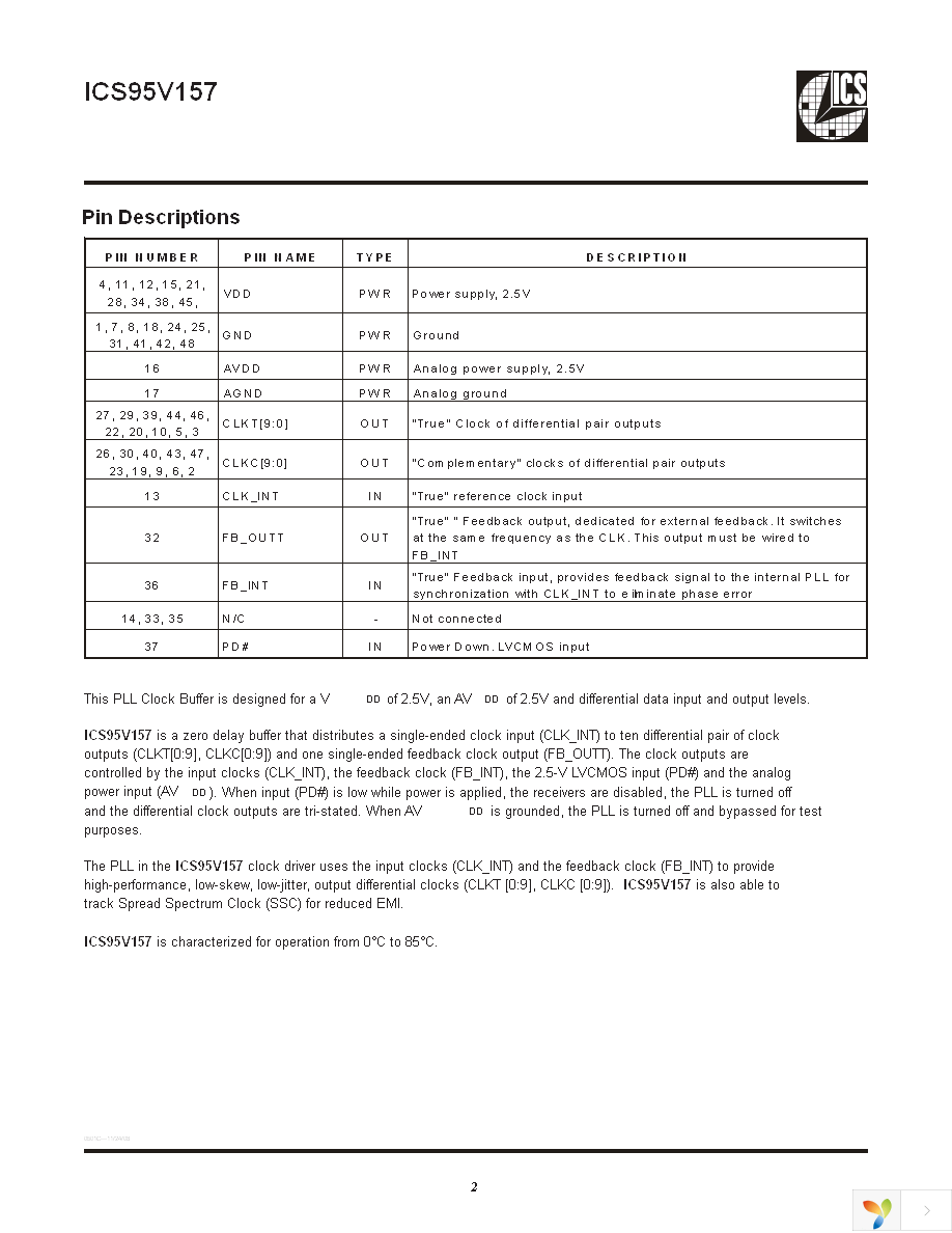 95V157AGLFT Page 2