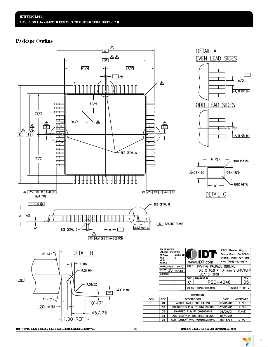 5T93GL161PFGI Page 16