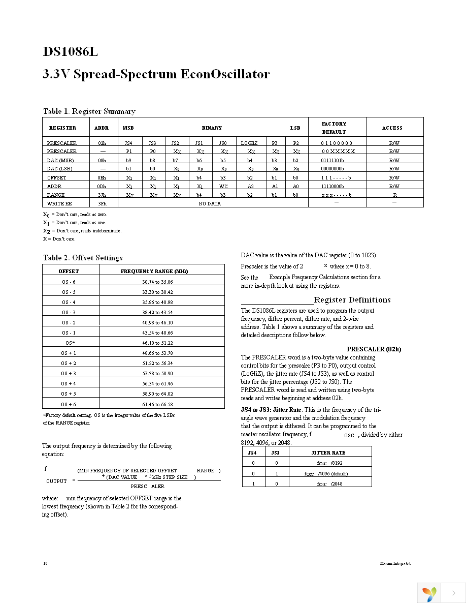 DS1086LU+ Page 10