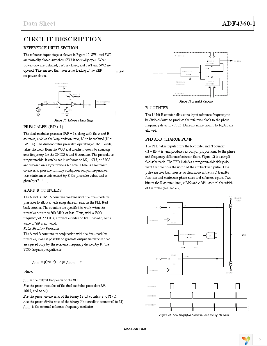 ADF4360-1BCPZRL7 Page 9