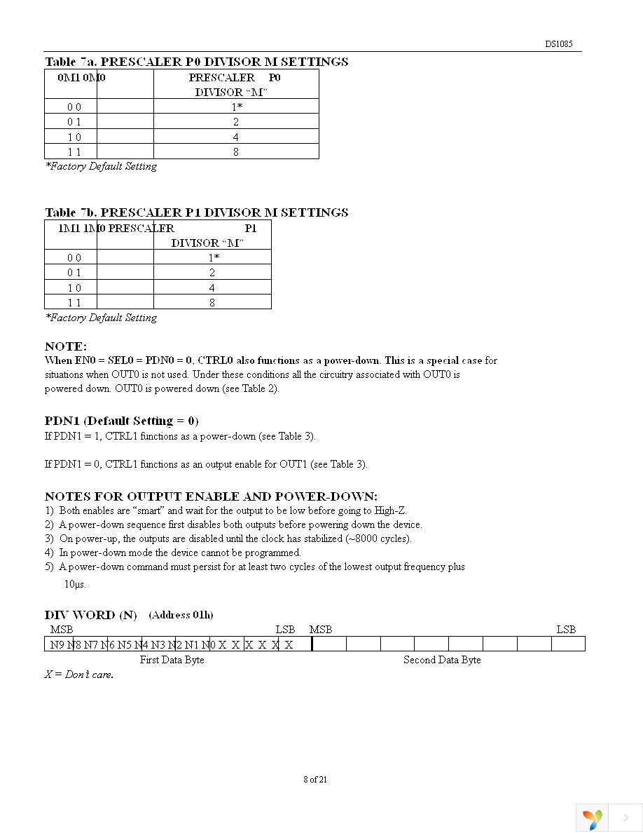 DS1085Z-10+ Page 8