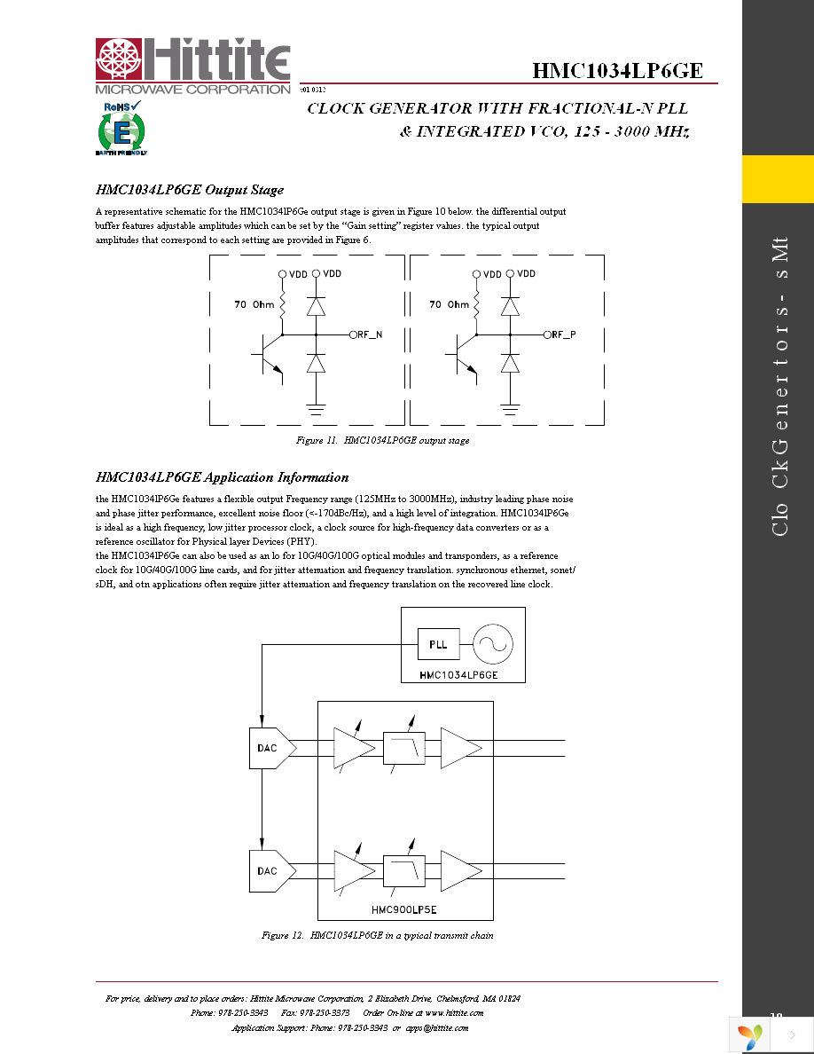 HMC1034LP6GE Page 12