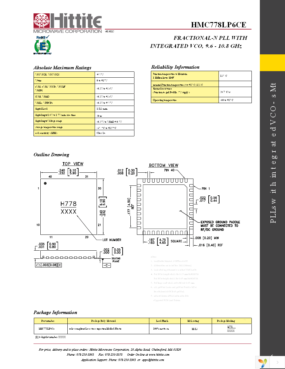 130371-HMC778LP6CE Page 8