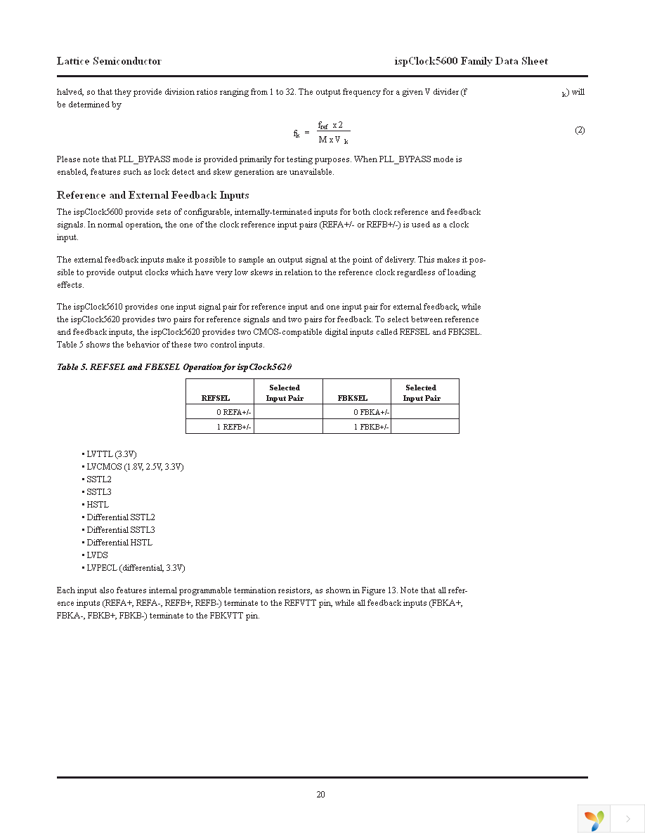 ISPPAC-CLK5610V-01TN48C Page 20